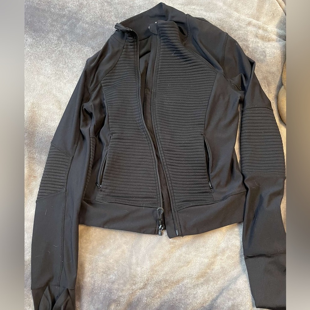 Black slim jacket